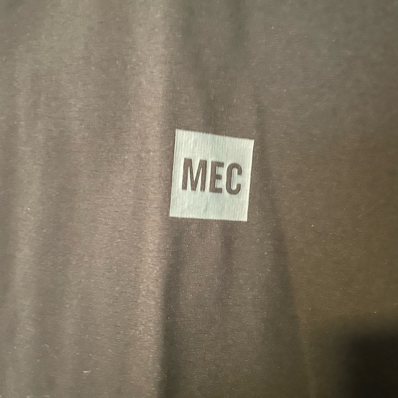 Black MEC rain jacket - Picture 2 of 5